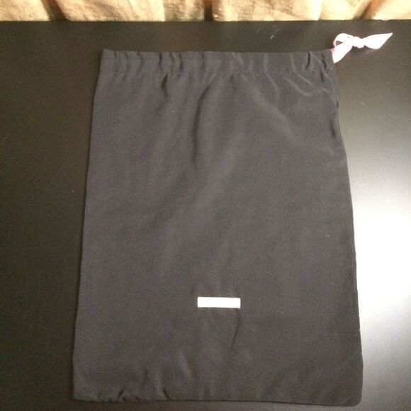 Fabrizio Viti Black Dust Black Drawstring Bag - Picture 1 of 5